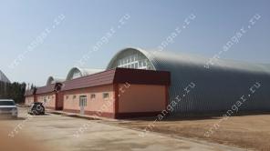 Производство.продажа и установка бескаркасных ангаров