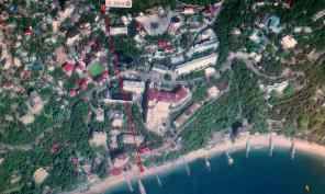 Сдается 2-х комнатная квартира с  видом на море в Мисхоре