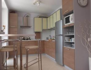 3х комн. квартира до 6 чел. 400м до пляжа. Рядом парк
