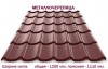 Черепица металлическая в Крыму. Металл Словакии, Италии, Бельгии, Германии.