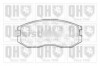 Quinton Hazell BP602 Колодки тормозные дисковые, комплект