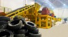 .Измельчитель для изношенных шин Global Recycler 3000.
